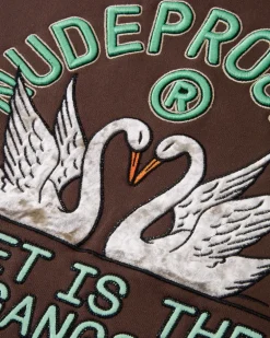 Sudadera Swans Marrón