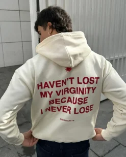 Sudadera Virginity Blanco Crema
