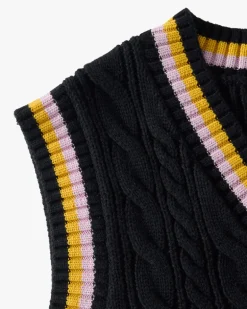 Sunday Knit Vest Blue
