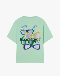Sunglasses Tee Pale Green