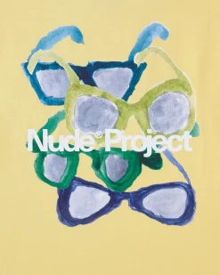 Sunglasses Tee Pale Yellow