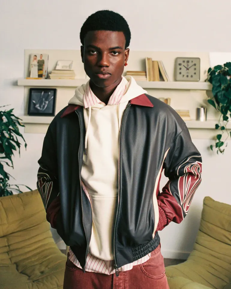 "The" Leather Jacket Roja
