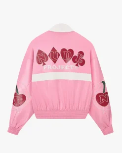 "The" Leather Jacket Rosa