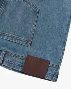 Updown Denim Shorts