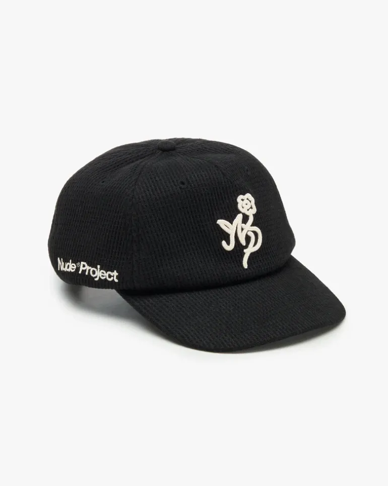 Waffle Cap Black