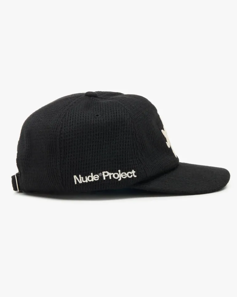 Waffle Cap Black